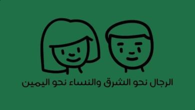 أخضر الرجال يتجهون نحو الشرق والنساء نحو اليمين - كتاب سابرا بروك