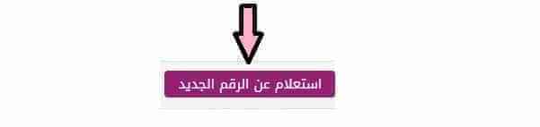 الاستعلام عن الرقم الجديد