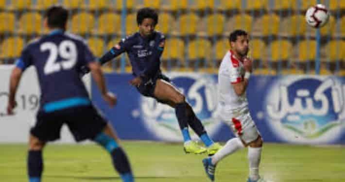 مباراة الزمالك وبيراميدز